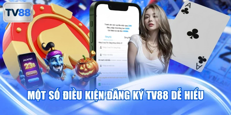 Một số điều kiện đăng ký TV88 dễ hiểu